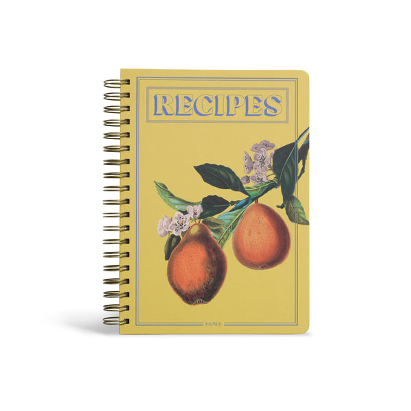 Hanging Fruits Hardcover B5 Spiral Guided Recipe Journal