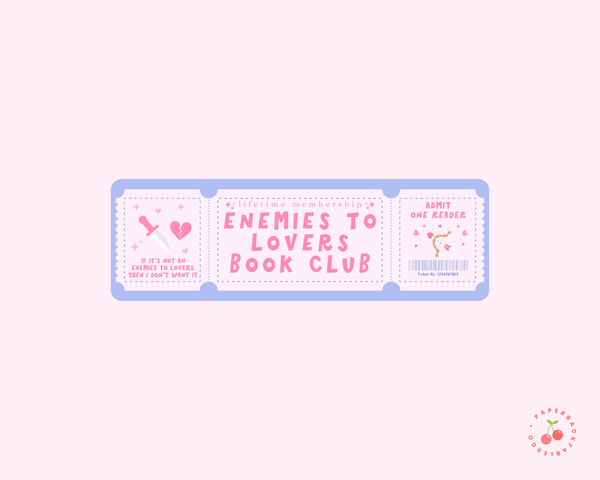 Enemies to Lovers Book Club - Bookmarks