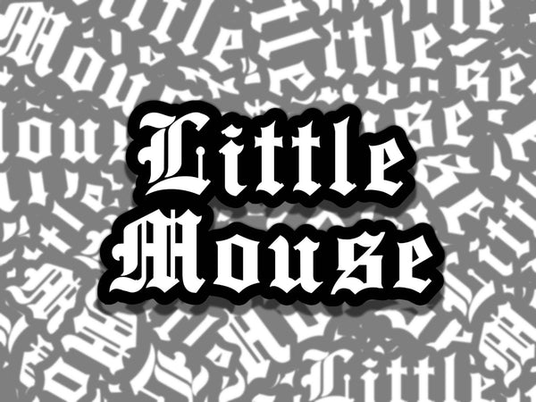 Little Mouse Haunting Adeline Zade Vinyl Sticker for eReader