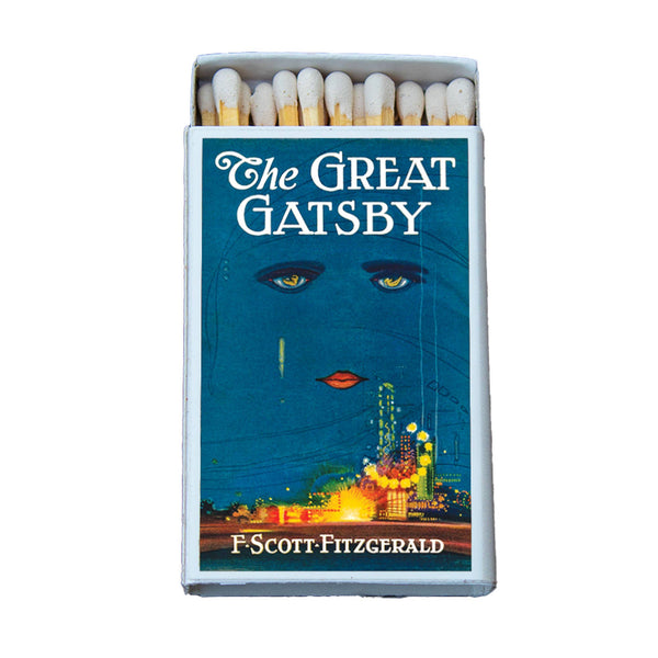 Literature Fitzgerald Great Gatsby Matchbox • Candle Acc