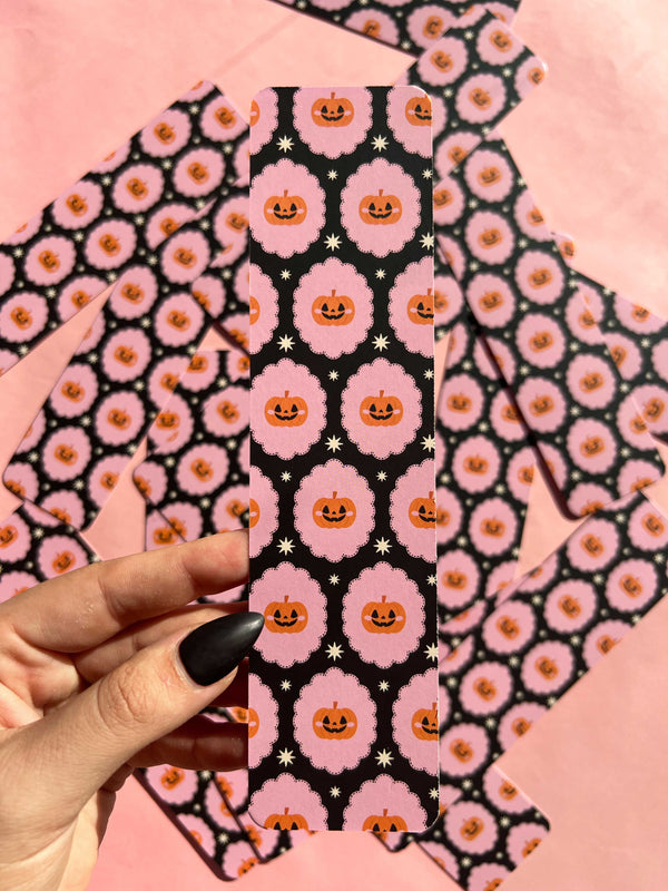 Pumpkin Paper Bookmark