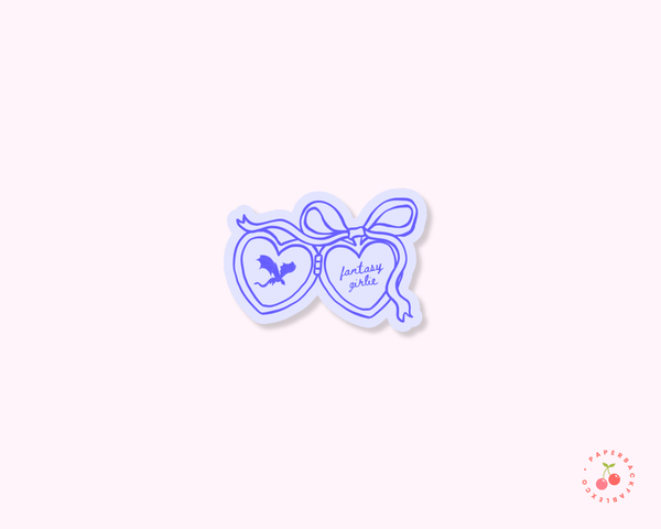 Fantasy Girlie Locket - Stickers