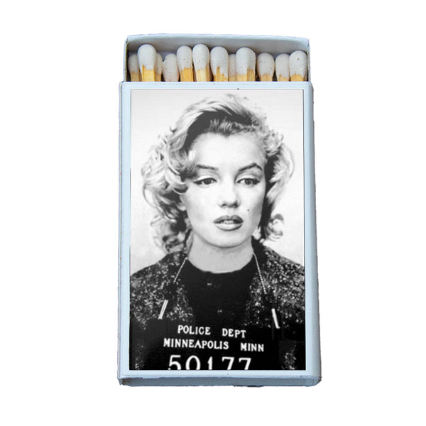 Celebrity Mugshot Matchbox • Candle Acc • Matches