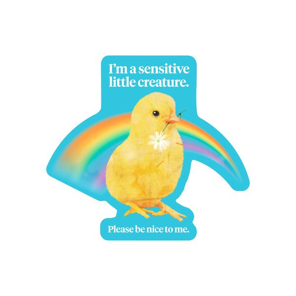 Sensitive Creature Cute High Quality Vinyl Sticker