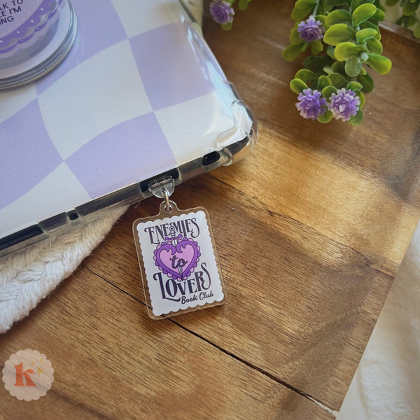 Enemies to lovers Kindle Charm, kindle accessories, bookish 