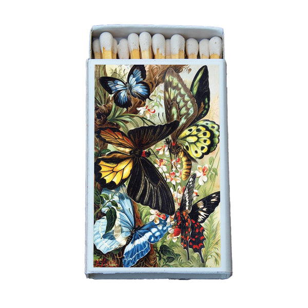Butterfly Variety1 Matchbox • Candle Acc• Decorative Matches