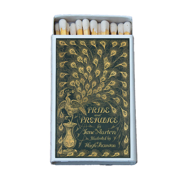 Literature Austen Pride and Prejudice Matchbox • Candle Acc