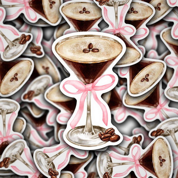 Vinyl Decal Espresso Martini