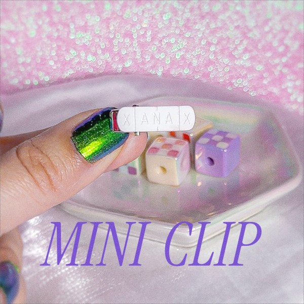 Anxiety Pill Mini Hair Clip - Set of 2