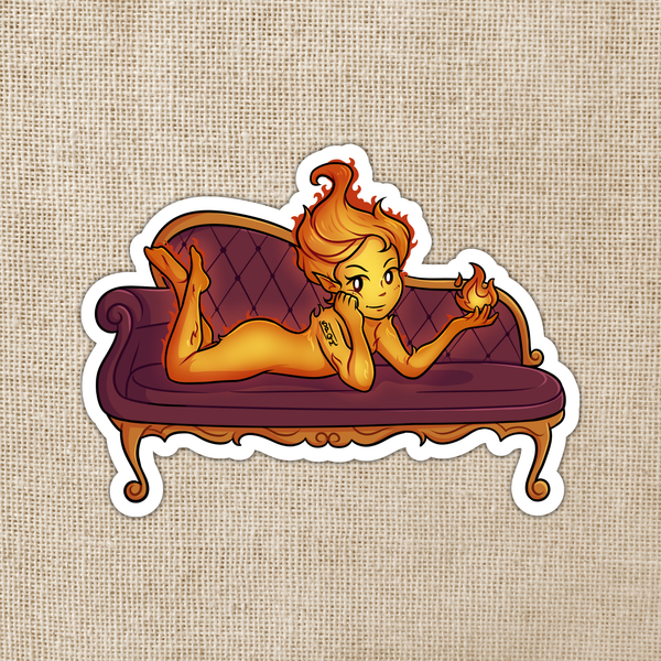 Lehabah on Divan Sticker | Crescent City