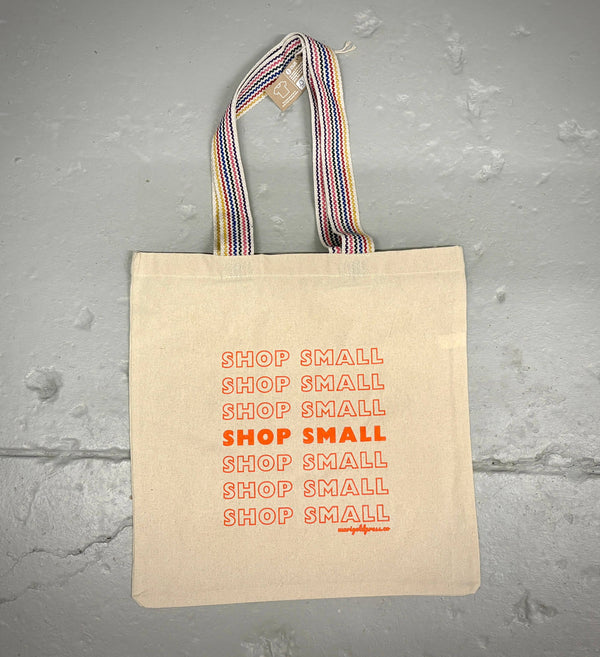 Shop Small Recycled Cotton Tote Bag