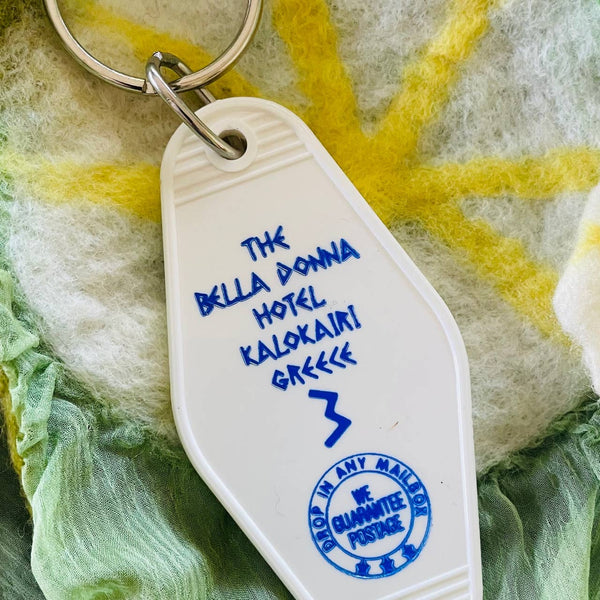 Motel Key Fob - Bella Donna Hotel (Mamma Mia)