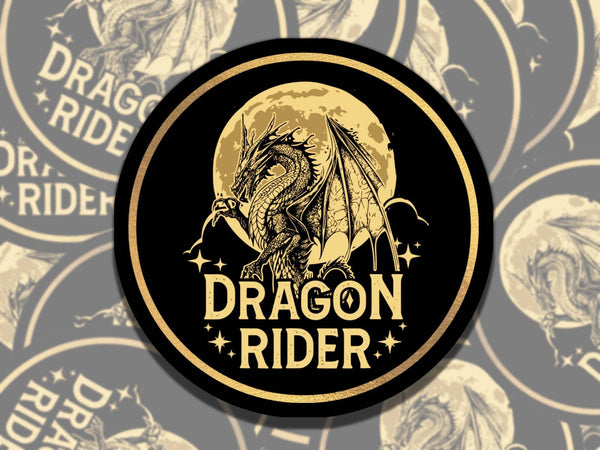 Dragon Rider, Book & Smut Themed Laptop Stickers