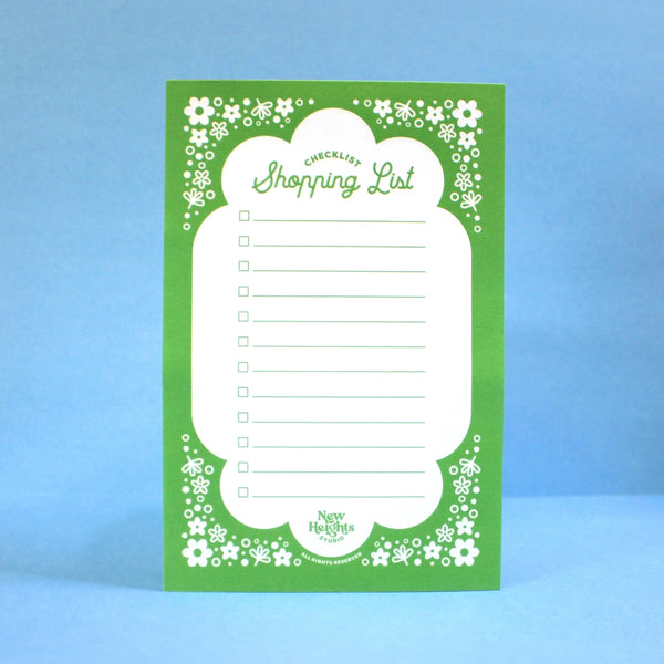 Spring Blossom Pyrex Inspired Stationery & Shopping List