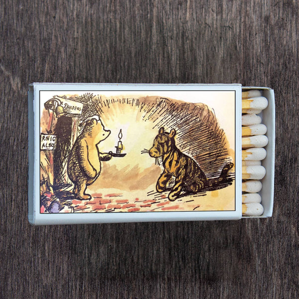 Winnie the Pooh and Tigger Matchbox • Candle Acc • Matches