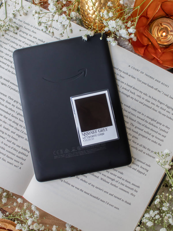 Morally Grey Paint Chip Kindle / Phone Grip 