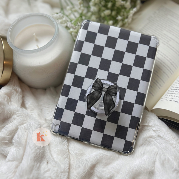 Black bow coquette kindle grip | kindle accessories | books