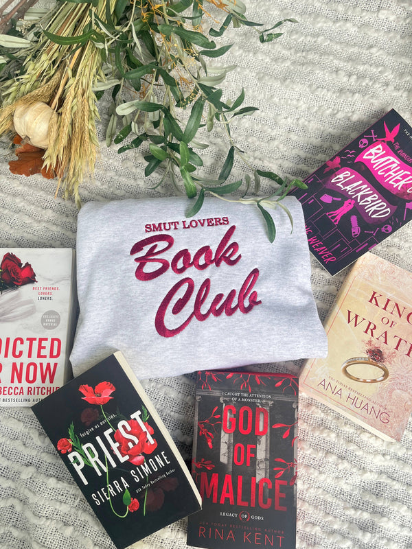 Smut Lovers Book Club Sweatshirt- Faire Exclusive