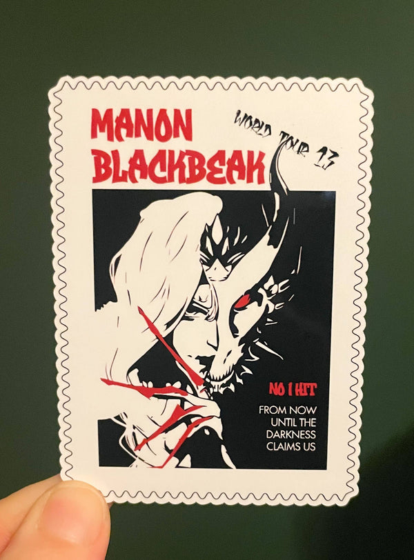 Throne of Glass - Manon Blackbeak Inspired White Vinyl