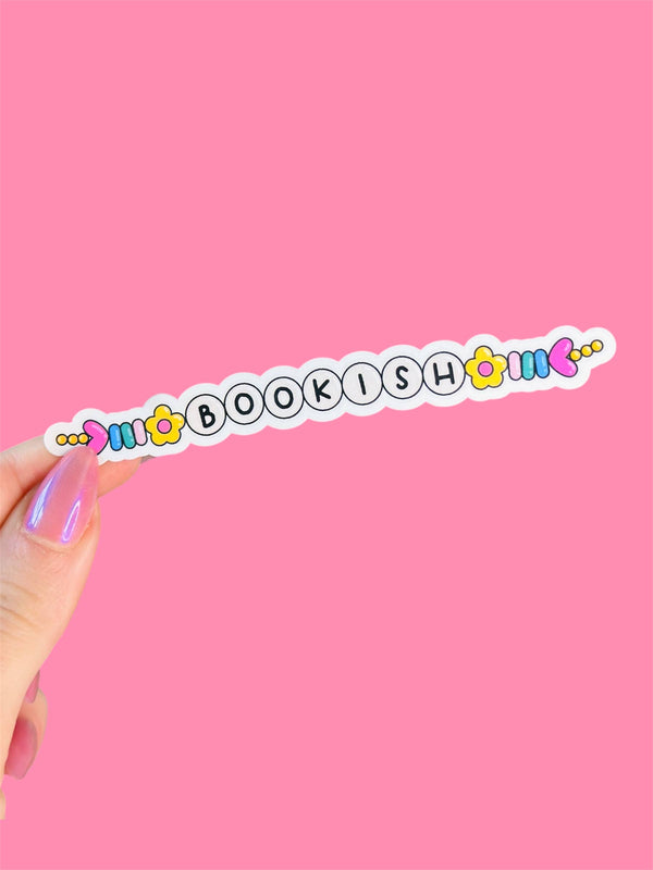 Bookish Bracelet Sticker