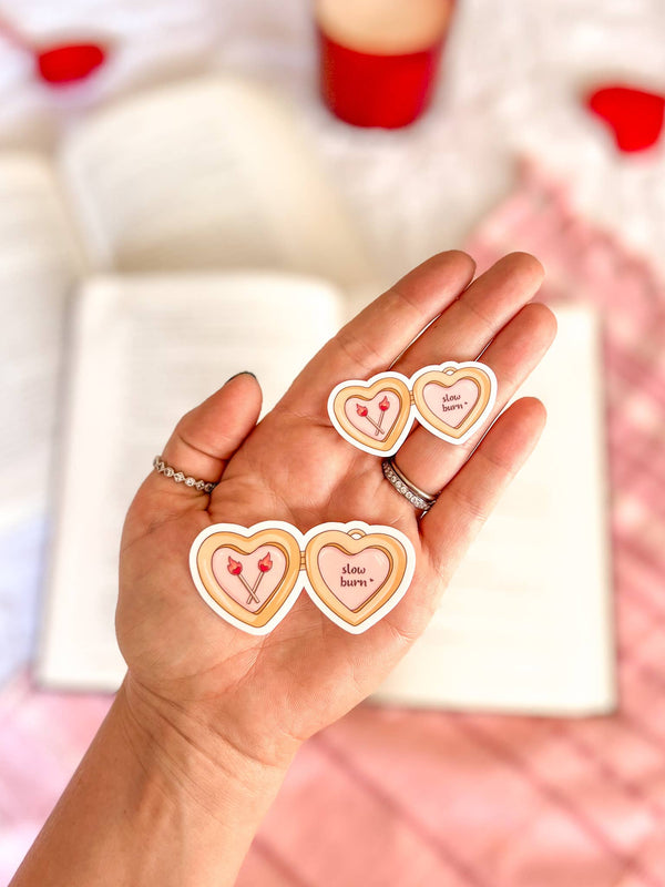 Slow Burn Locket Vinyl Sticker