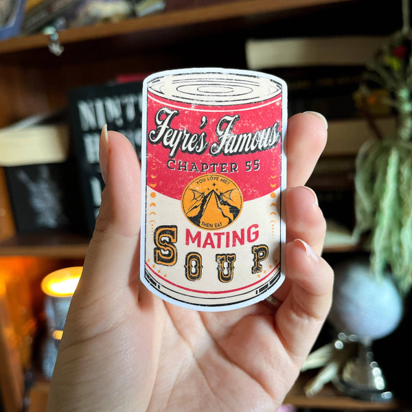 Feyre’s Soup - 3" Kindle Sticker