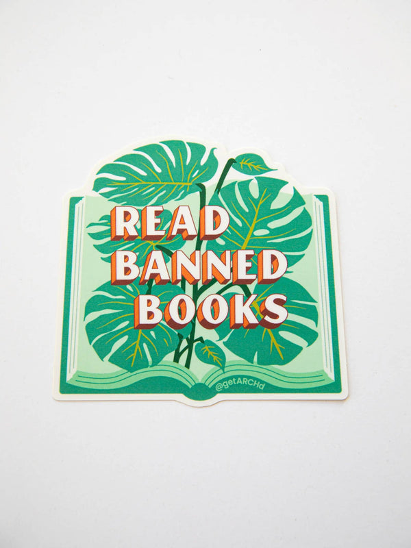 Read Banned Books Sticker