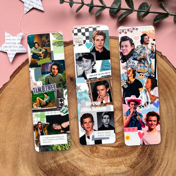Celebrity Collage (9 versions) Bookmarks